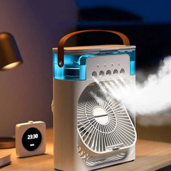 Portable Cooler Fan with Mist
