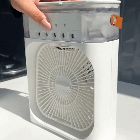Portable Cooler Fan with Mist