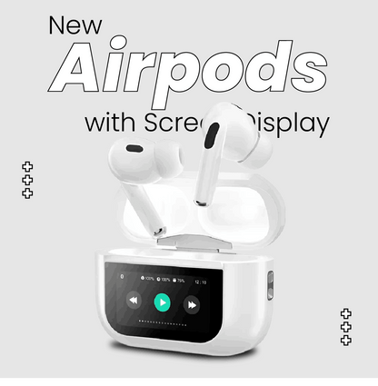 Wireless AirPods with Display Case